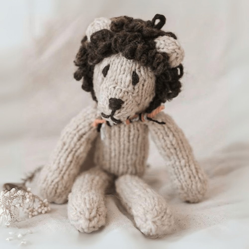 Wool Knit Buddy | Lionel the Lion