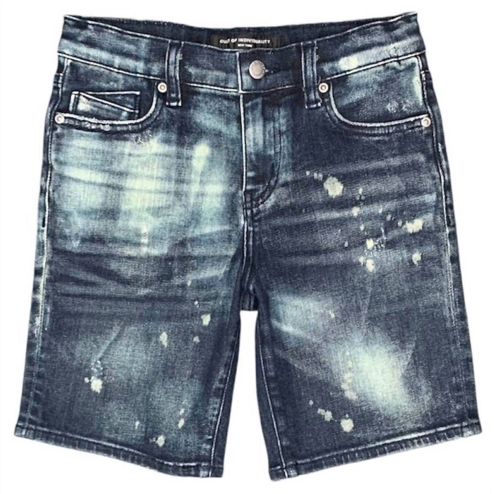 Kid’s Denim Short In Blue