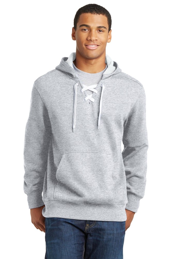 Sport-Tek Men’s Lace Up Pullover Hooded Sweatshirt