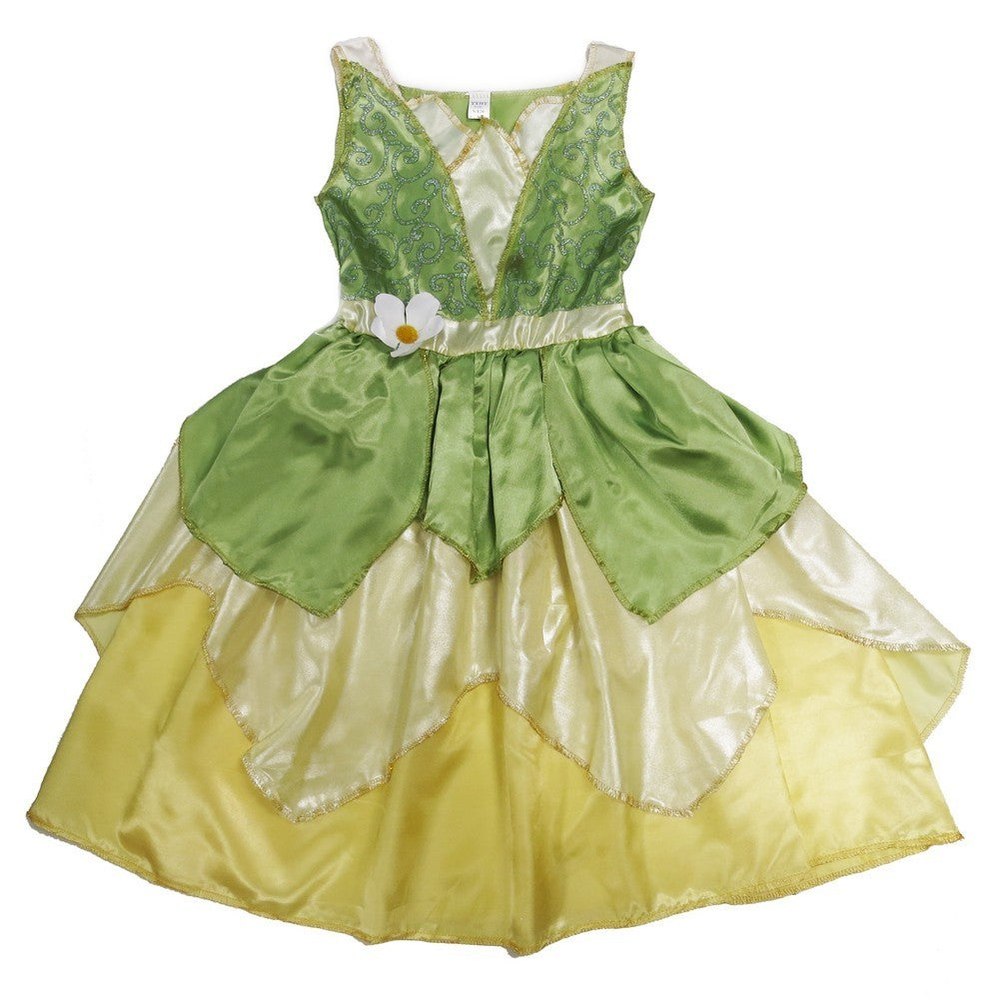 Girls Green Yellow Halloween Dress S-L (4-12)
