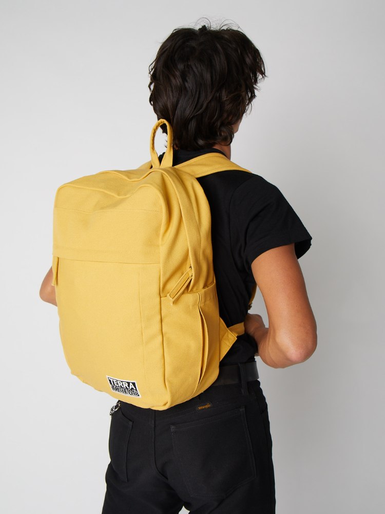 Terra Thread Earth Sustainable GOTS Organic Cotton Backpack