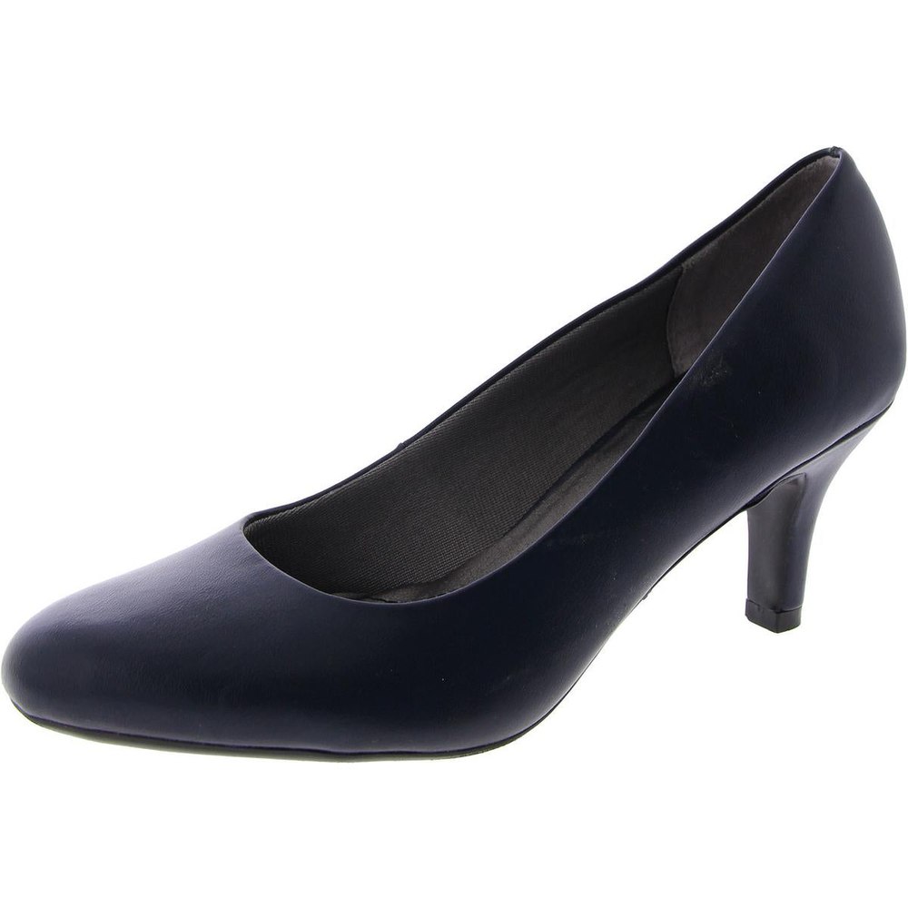 Parigi Faux Leather Heels Pumps