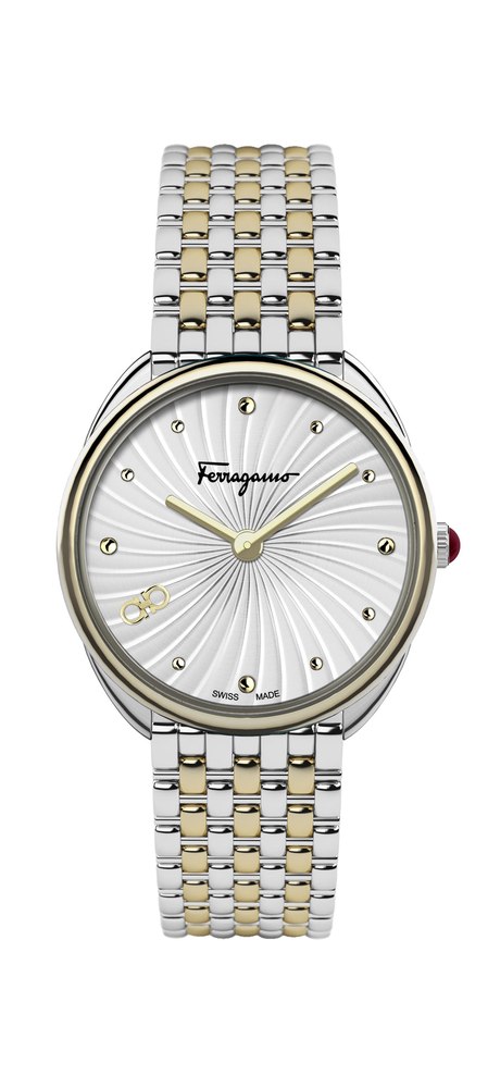 Ferragamo Women’s 34mm Silver Quartz Watch