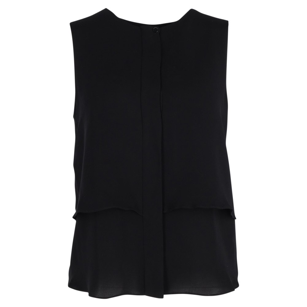 Theory Sleeveless Top in Black Viscose
