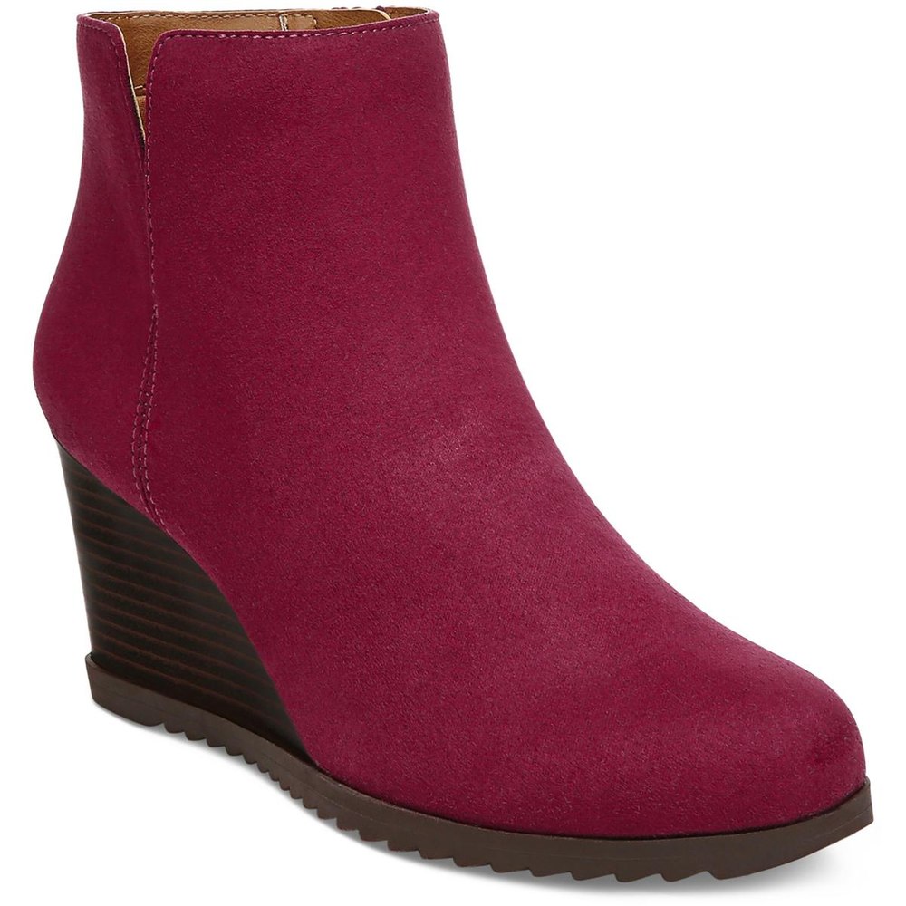 Haidynn Faux Suede Cut Out Booties