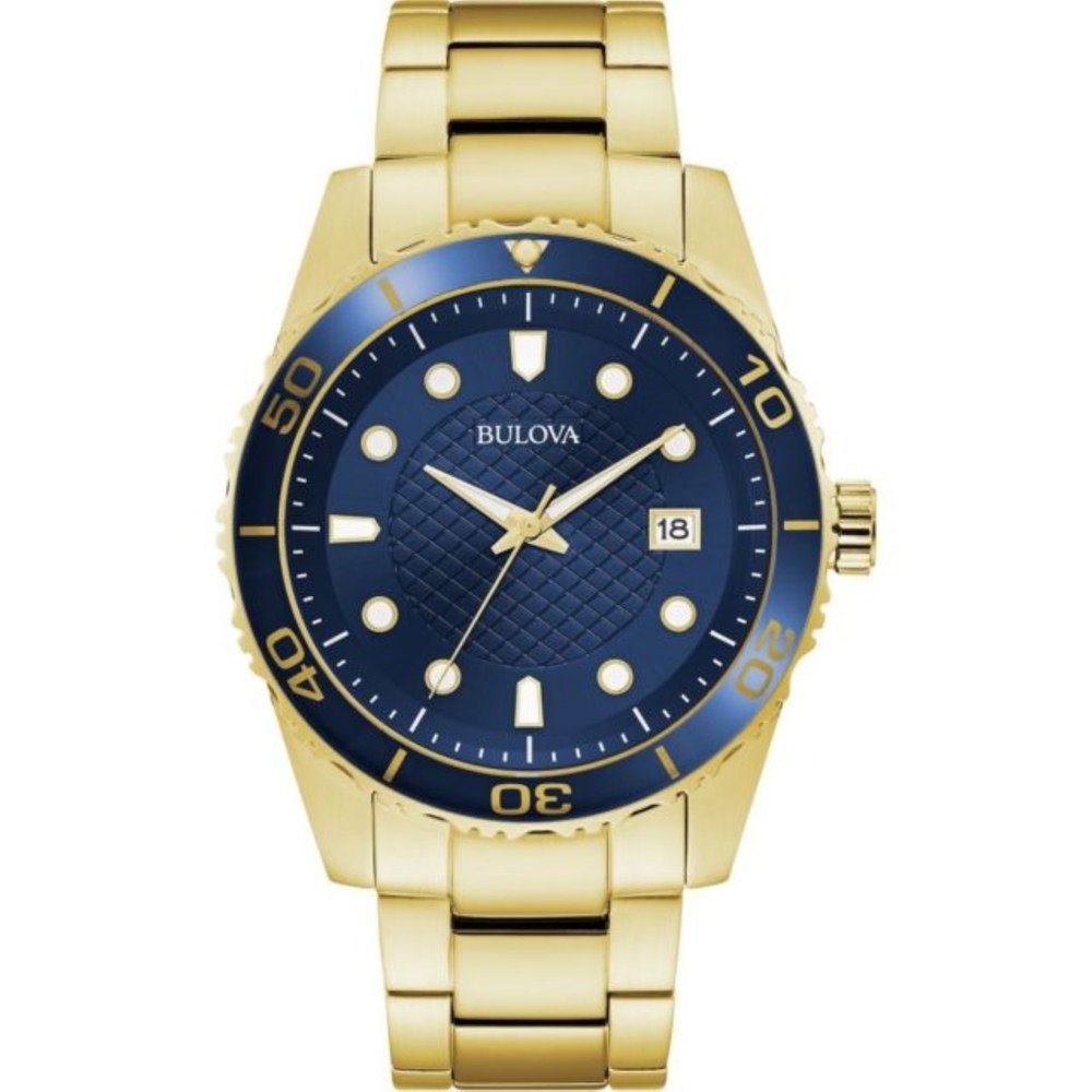 Bulova Men’s 44mm Blue Quartz Watch