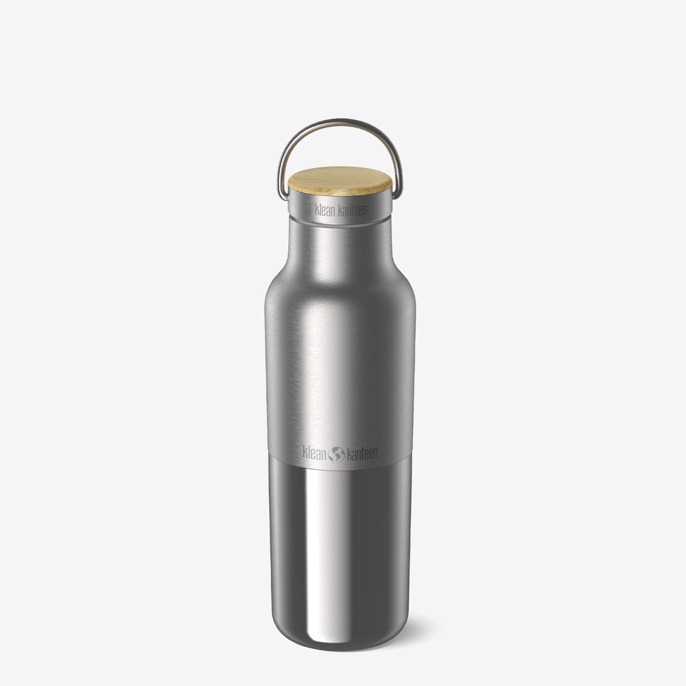 Klean Kanteen 16oz Rise Reflect with Bamboo Cap