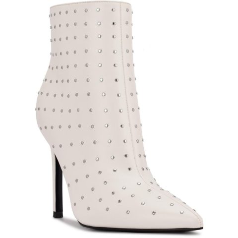 Faux Leather Ankle Boots