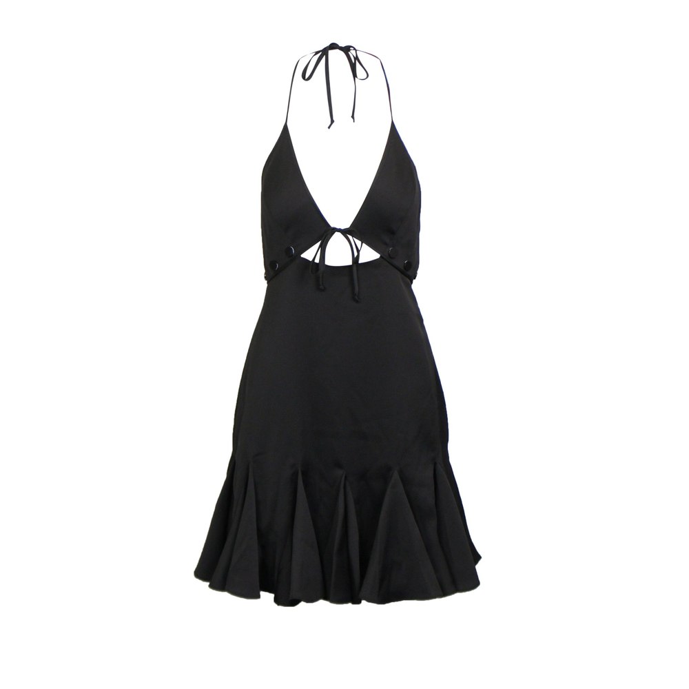 Opening Ceremony Snap Bikini Dress – Black