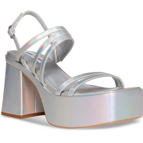 Bossy Block Heel Ankle Strap Platform Sandals