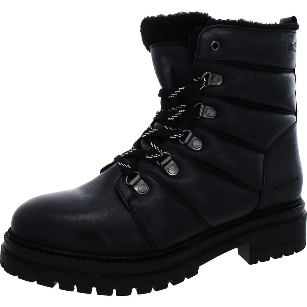 Vantage Leather Quilted Winter & Snow Boots