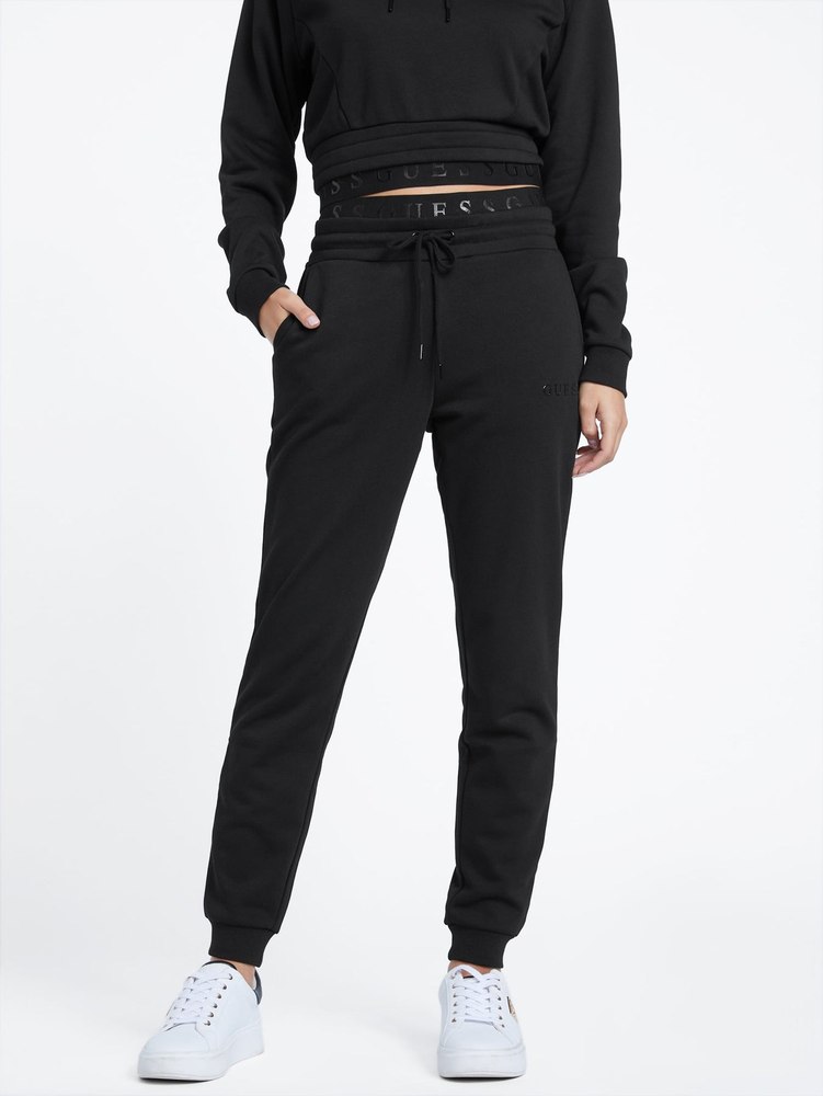 Ivy Mesh Logo Joggers