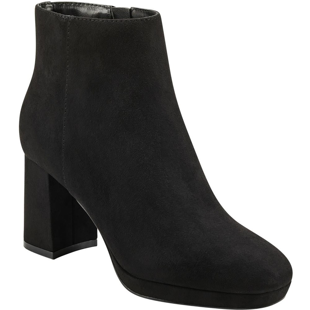 Colleen 2 Faux Suede Round toe Ankle Boots