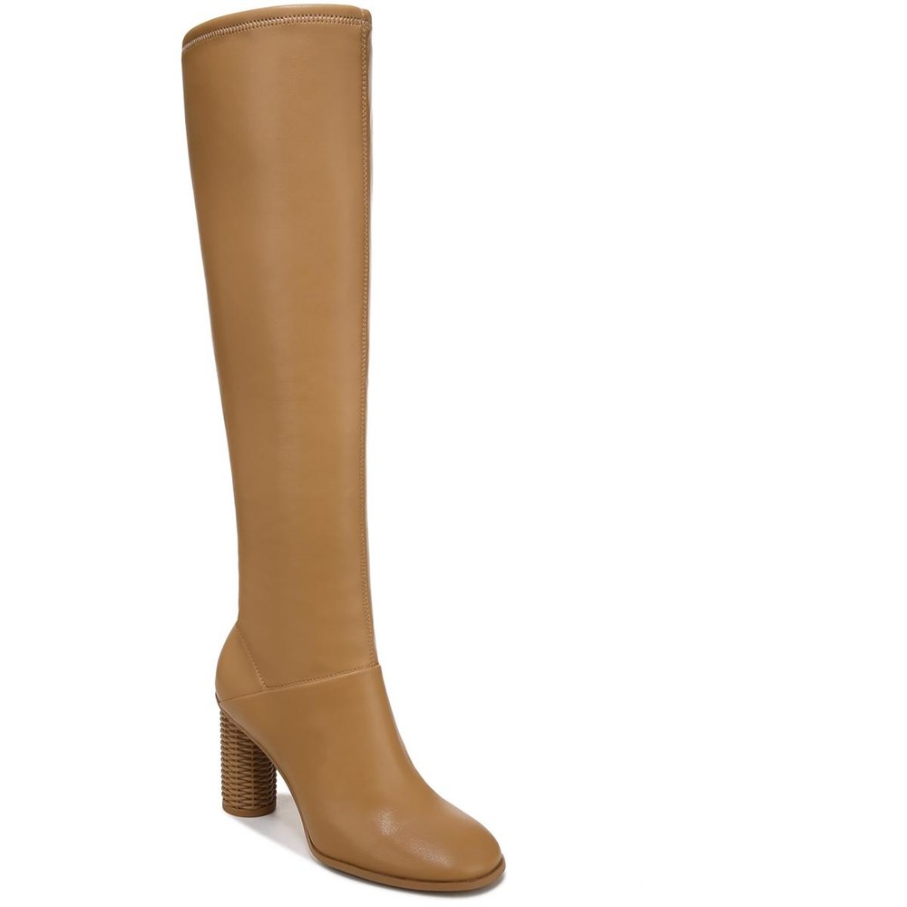 Cindy Faux Leather Tall Knee-High Boots