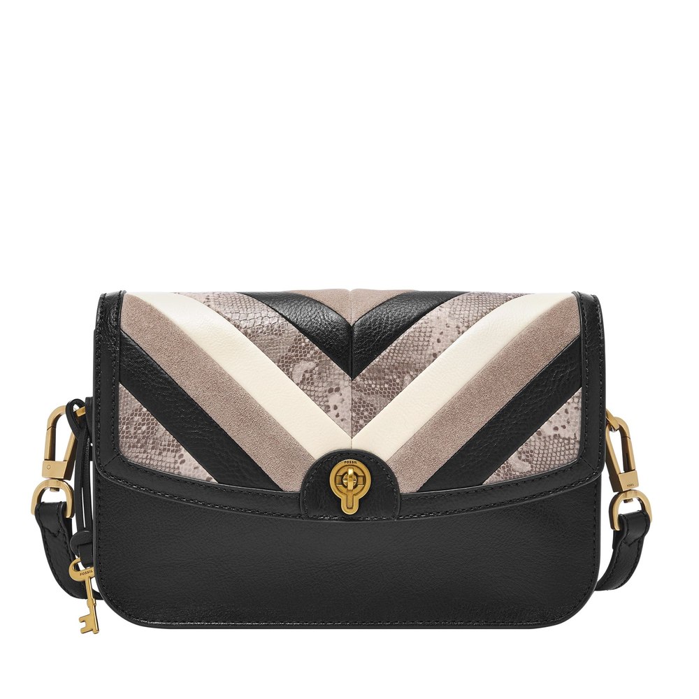 Fossil Women’s Ainsley LiteHide Leather Crossbody