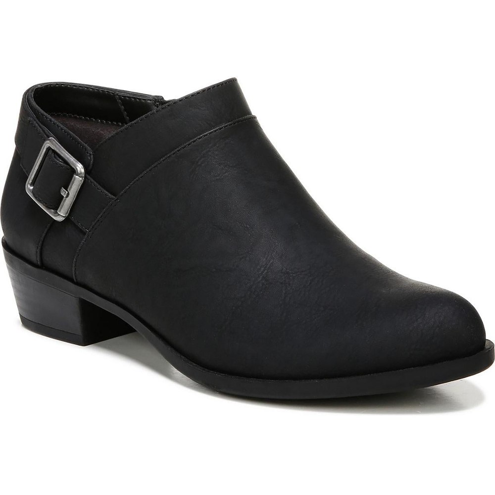 Alexander Faux Leather Ankle Booties