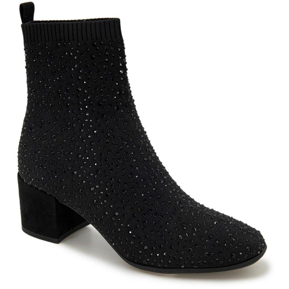 Rida Stretch Jewel Rhinestone Ankle Boots