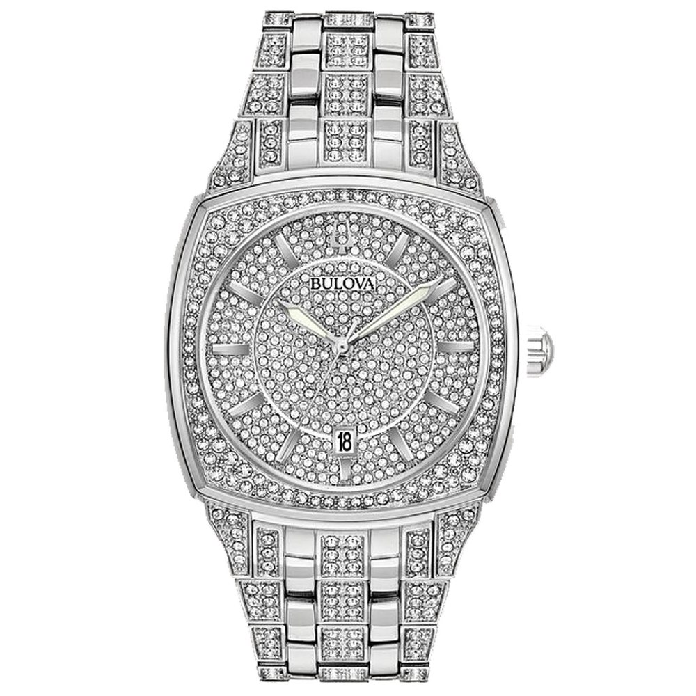Bulova Men’s Phantom Silver Dial Watch