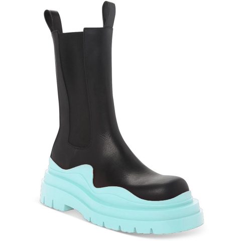 Chelsea Leather Mid Calf Winter & Snow Boots