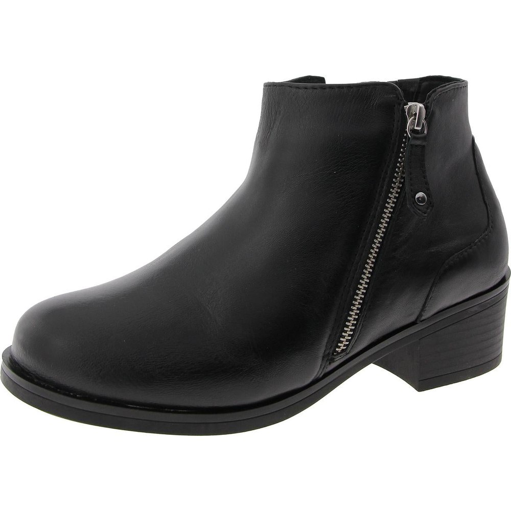 Dixon Double Zipper Ankle Boots
