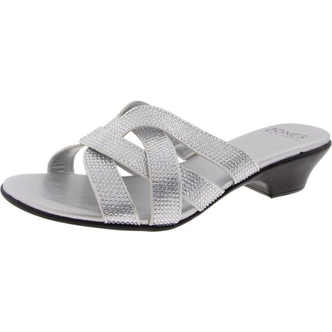 Enny Embellished Slide Sandals