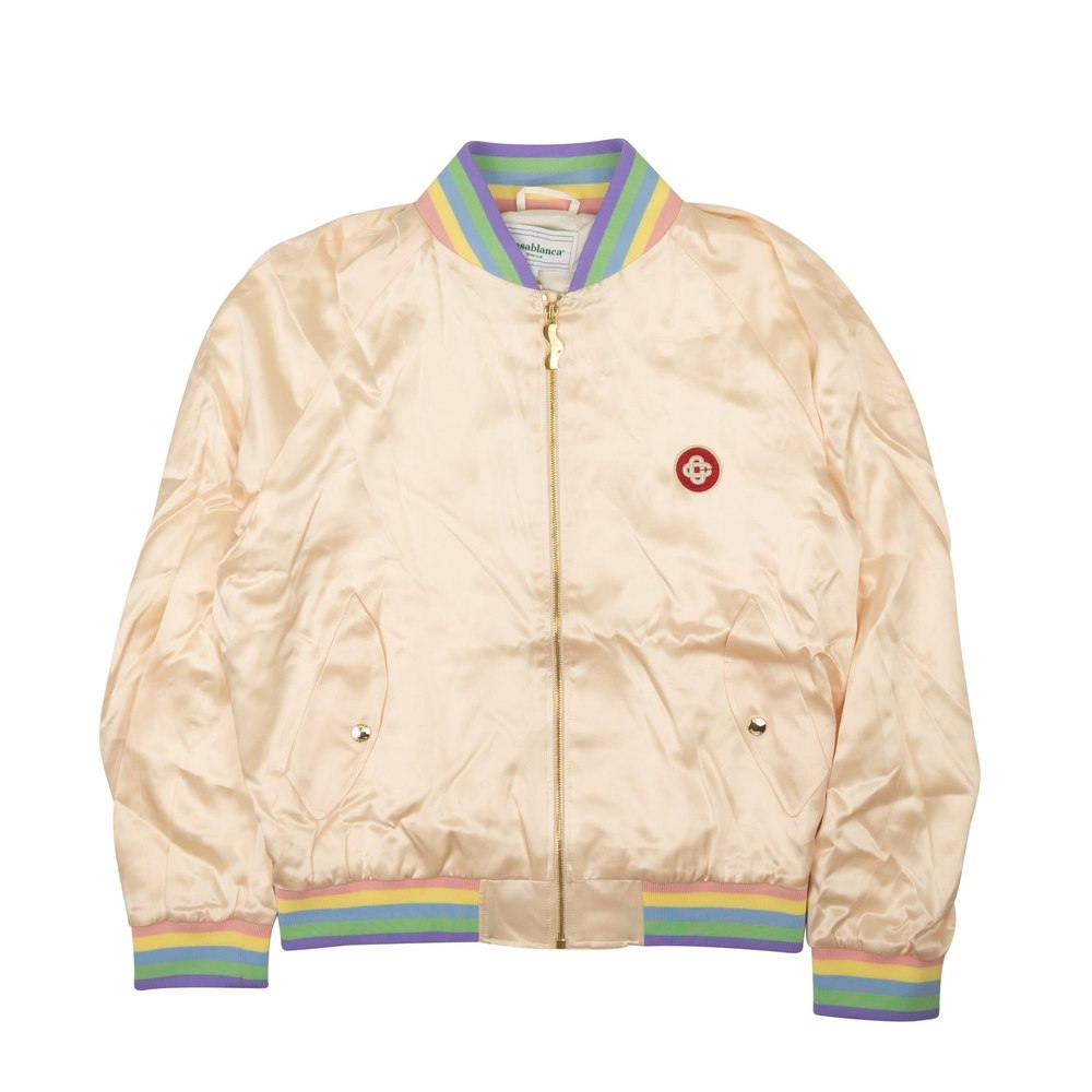 Light Pink Masao Silk Souvenir Jacket