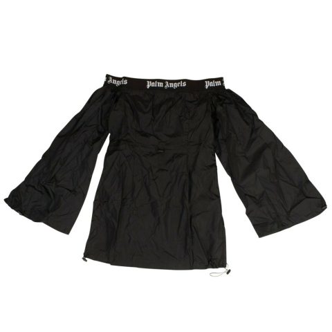 Black Boat Collar Dress