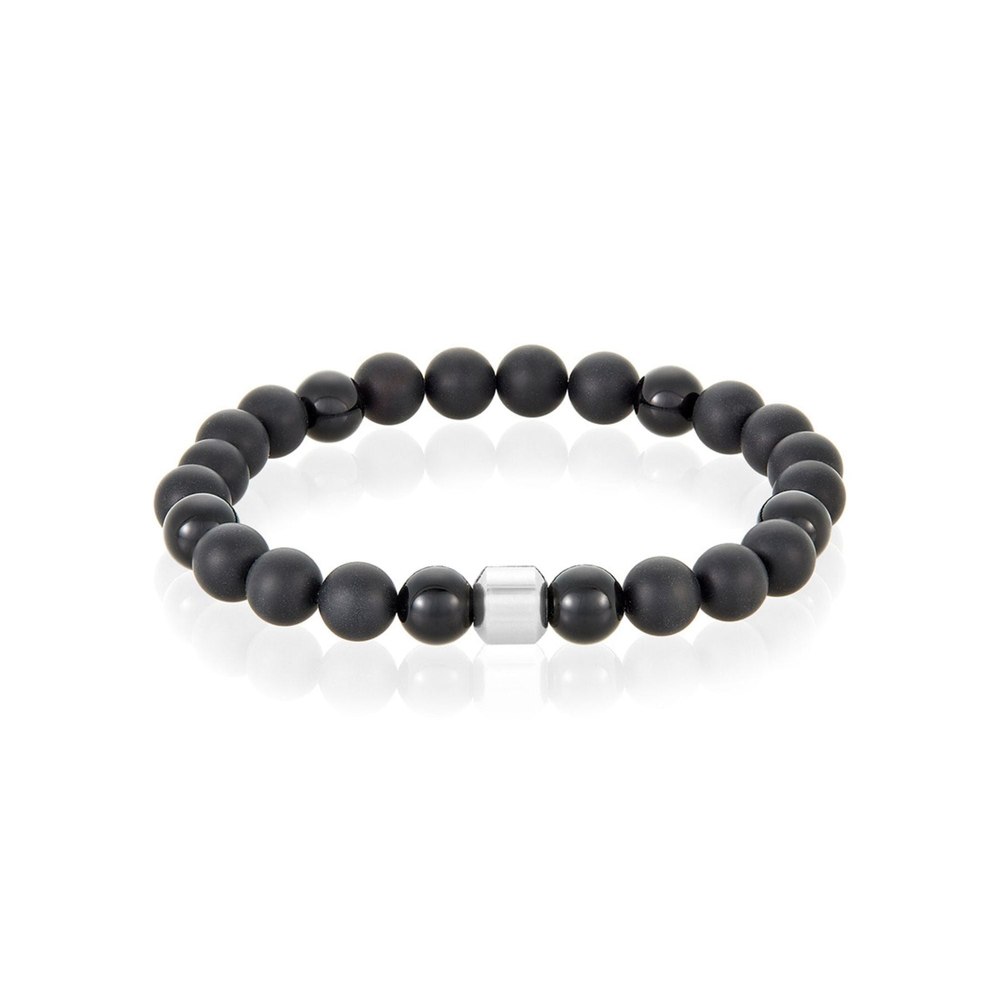 Tarnish Resistant Silver Plated 8mm Ball Bracelet