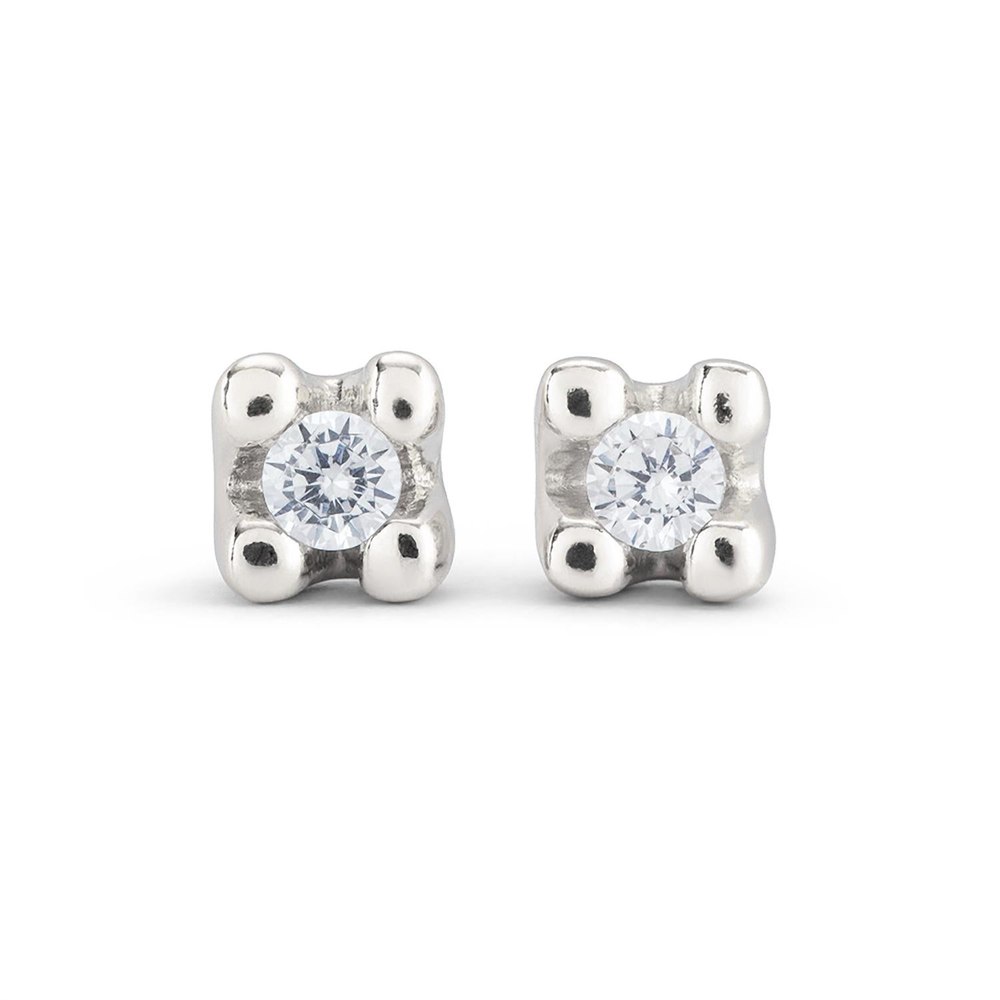 Women’s Cosmos Stud Earrings In Silver
