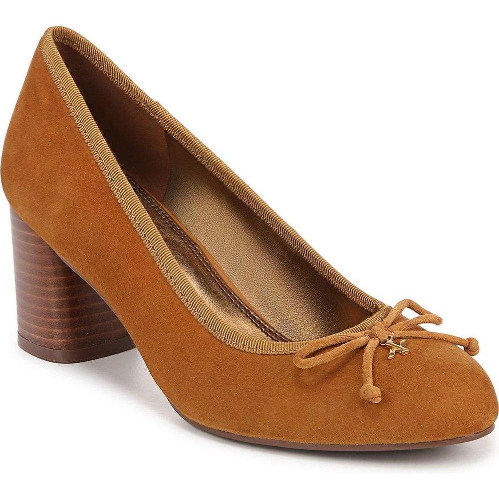Sienna Leather Peep Toe Wedge Heels