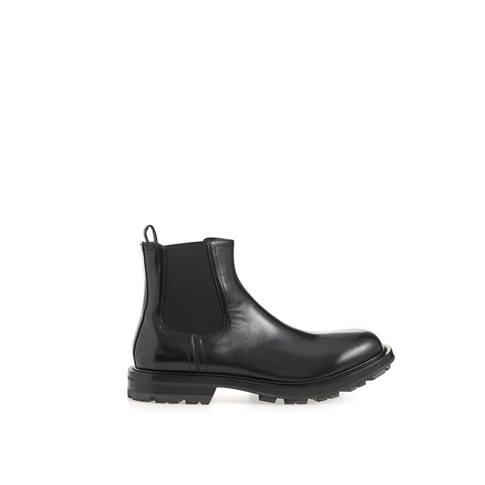 Alexander McQueen Elevate Your Style with Timeless Leather Men’s Boots
