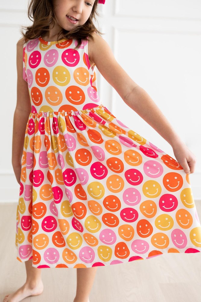 Don’t Worry, Be Hippy Tank Twirl Dress