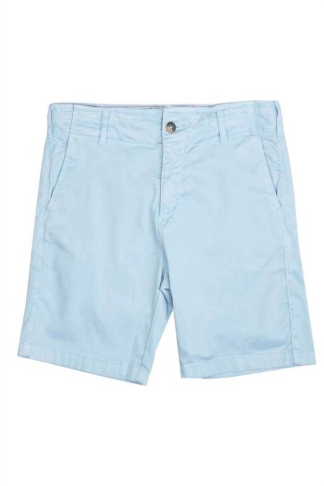 Men’s Como Chino Shorts In Pale Blue 7732499775548