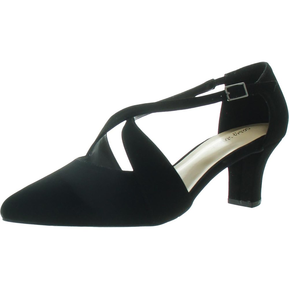Elegance Slip On Buckle Strappy Sandals