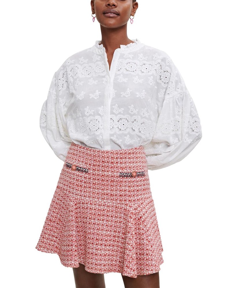 Maje Woven Skirt