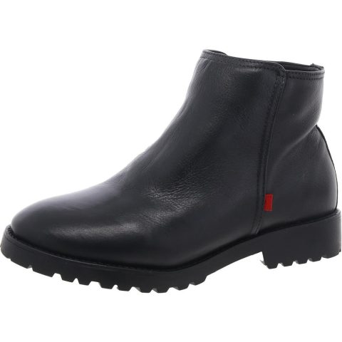 Brookline Zipper Leather Booties