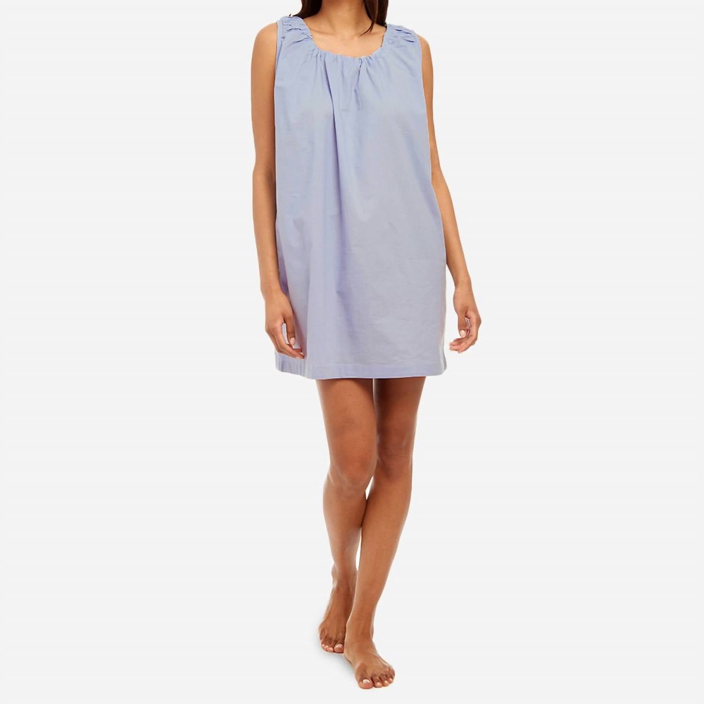 Night Dress In Powder Blue