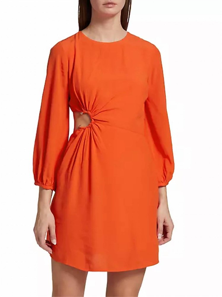 Bonica Dress In Orange