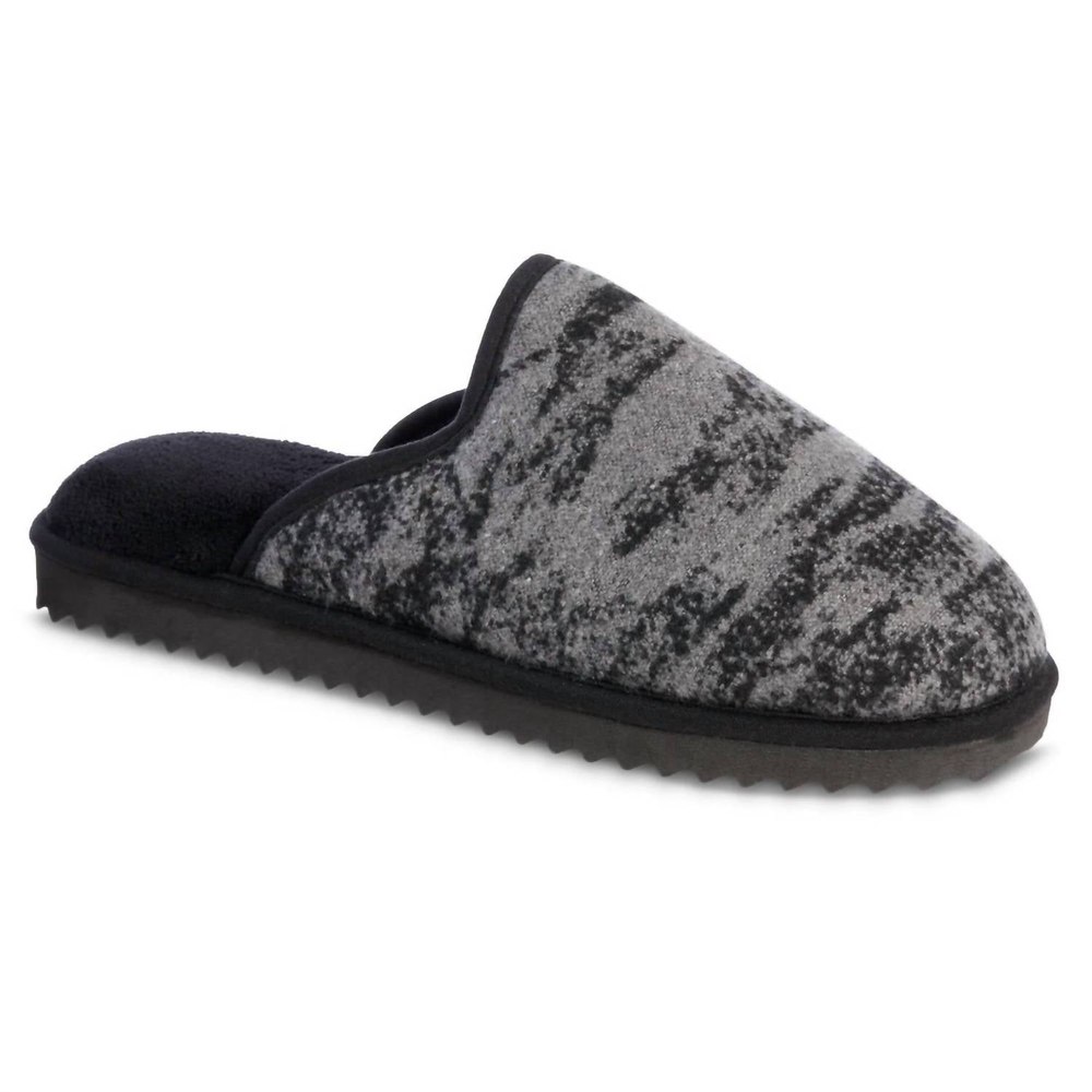 Men’s Recycled Cooper Scuff Slipper In Ash 7733599436860