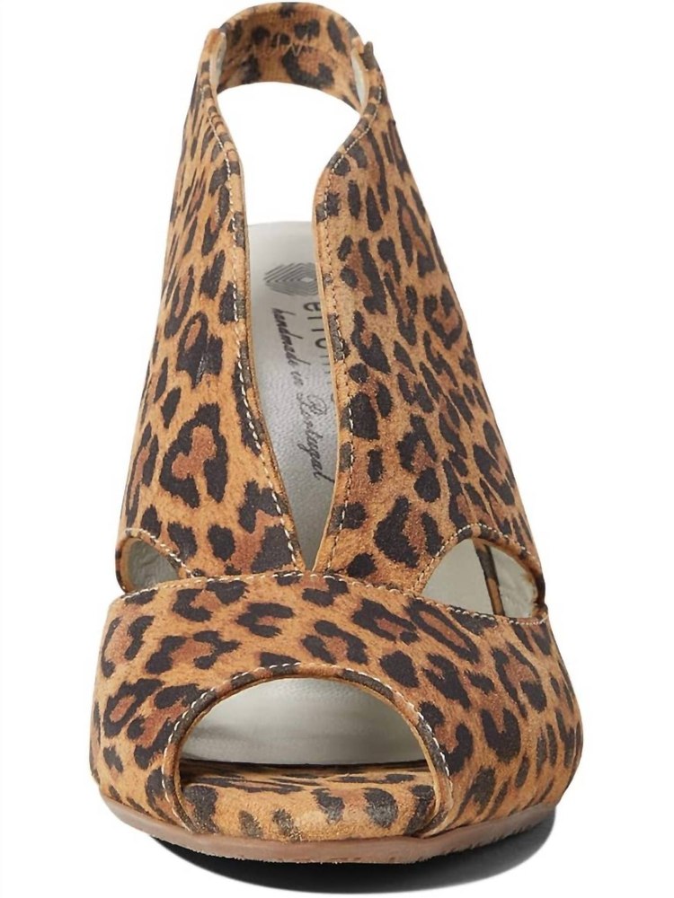 Women Peru Sandal In Leopard