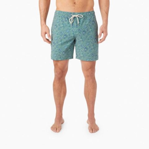 Bayberry Trunk In Green Mini Floral