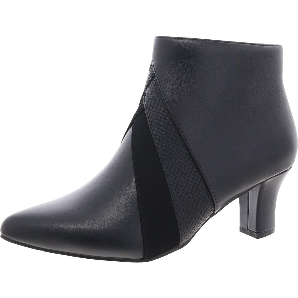 FALCON Snake Print Ankle Boots