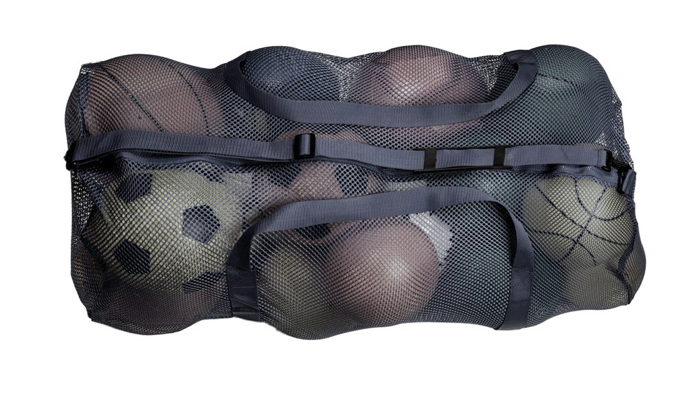 Mesh Duffel Bag Black