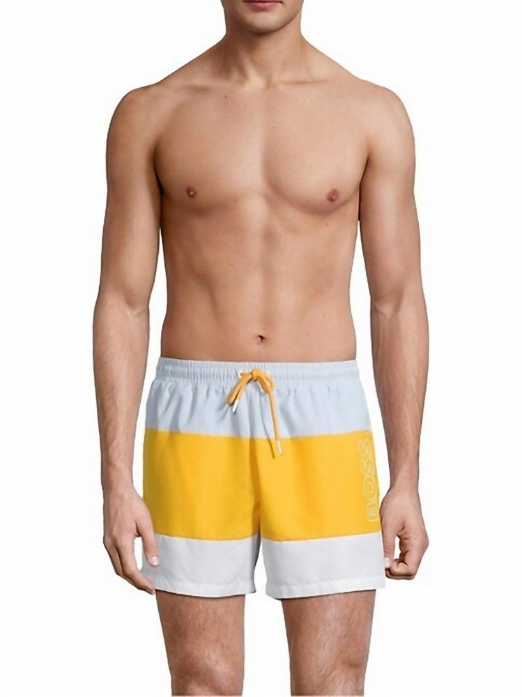 Men’s Coco Swim Shorts In Open Yellow
