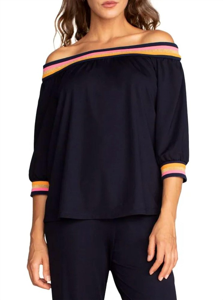 Beach Top In Navy
