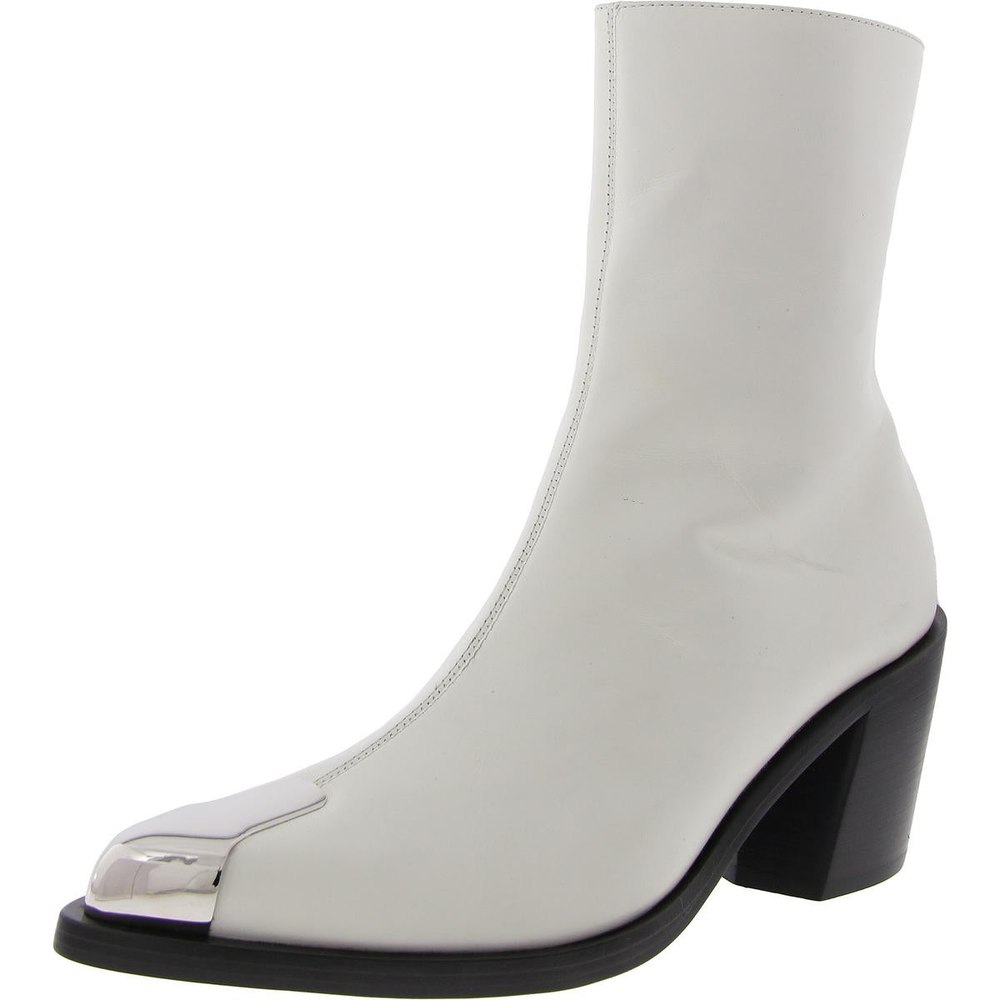 Solid Mid-Calf Boots