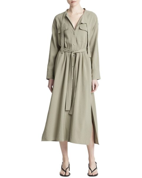 Vince Soft Utility Shirtdress 7733758197820
