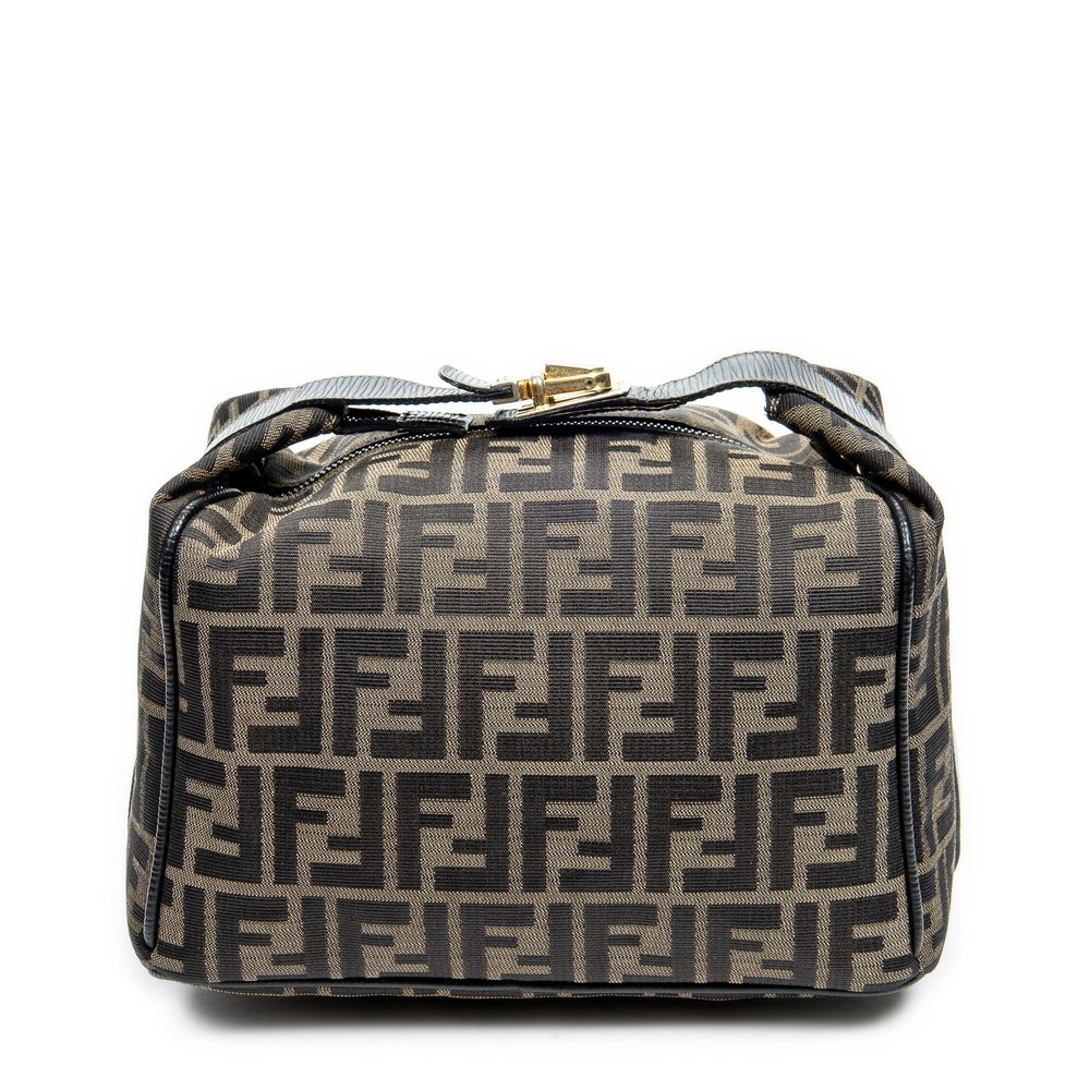 Push Lock Zip Handbag