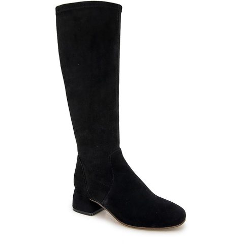 EMILY STRETCH BOOT Suede Knee-High Boots