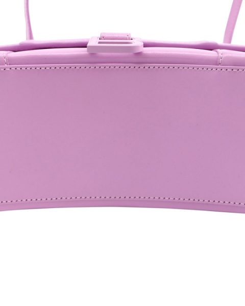 Balenciaga Hourglass Bag in Pastel Purple Calfskin Leather 7733771567164